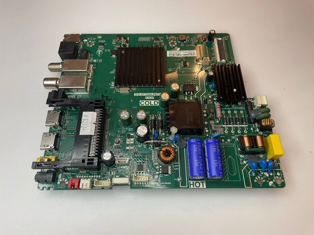 Main Board / Carte Mere - TPD.NT72563.PB773 - Pour TV TCL 32DS520F - Thomson 32HD5506